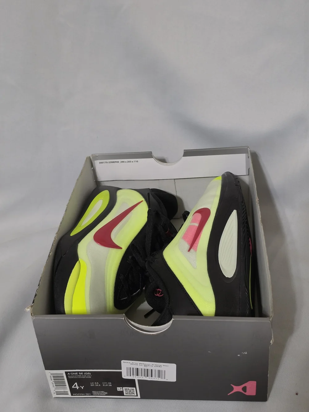Nike A'One SE GS 'Her Time To Shine' 2025 US Size 4Y (NWOT)